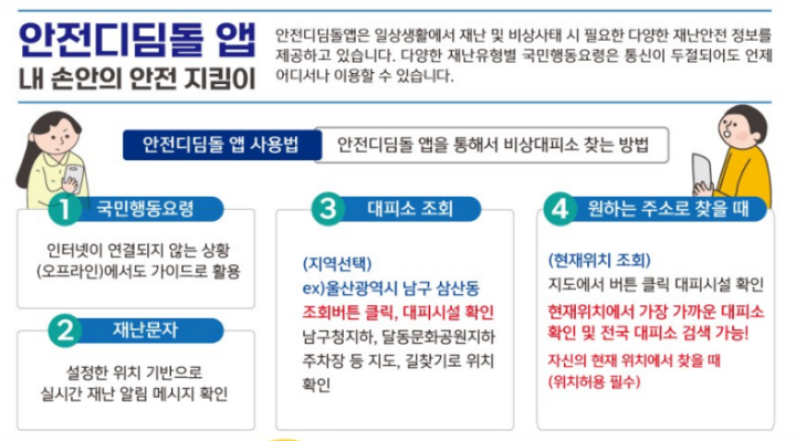 안전디딤돌앱 가이드