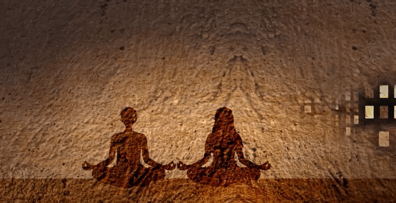 다큐온 명상인류 명상 장면, 마음수련 명상 효과