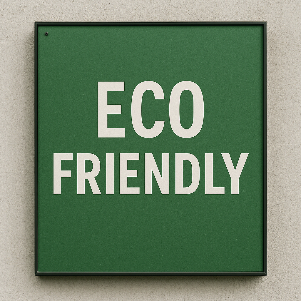 친환경 간판 이미지