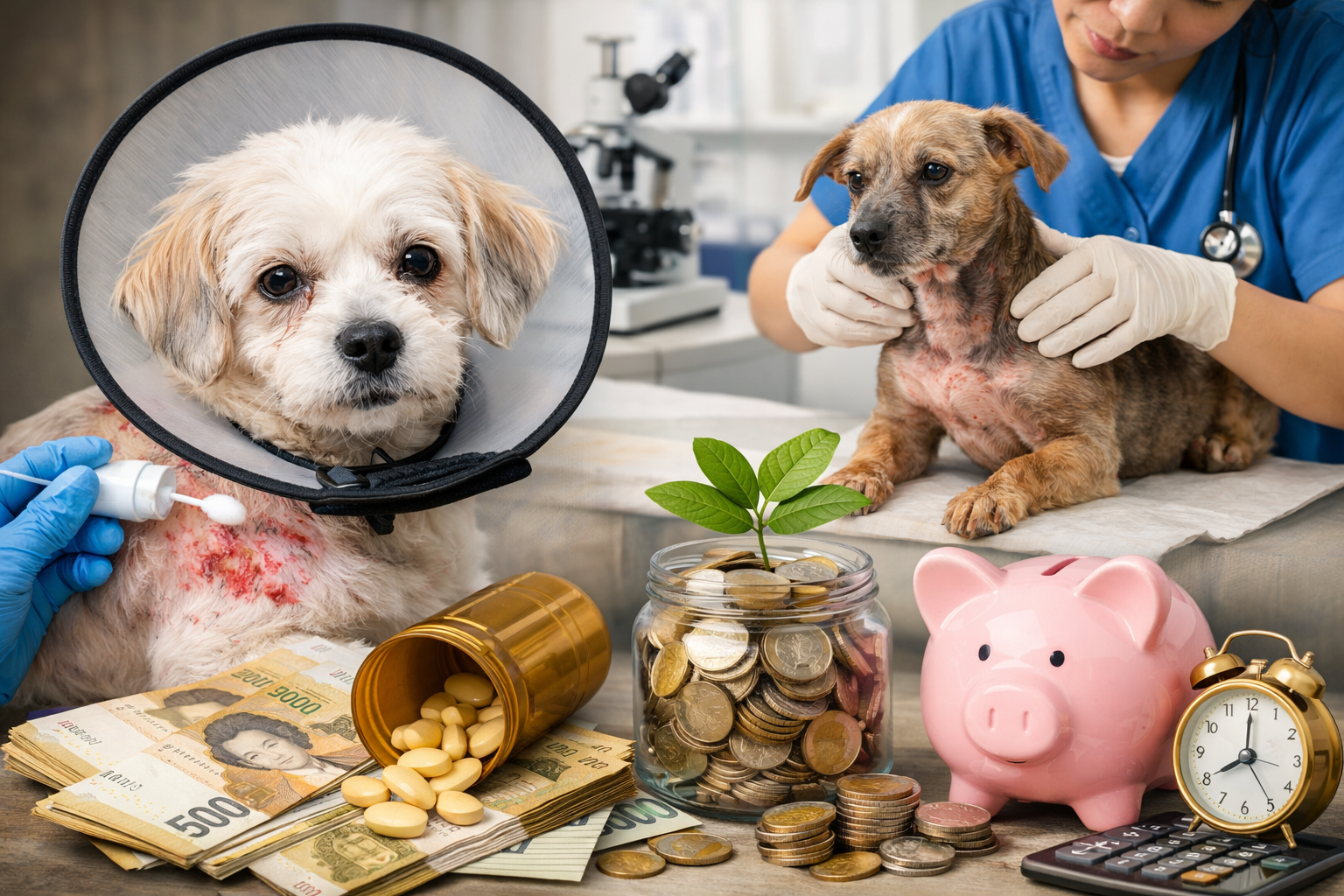 강아지 피부병 치료비