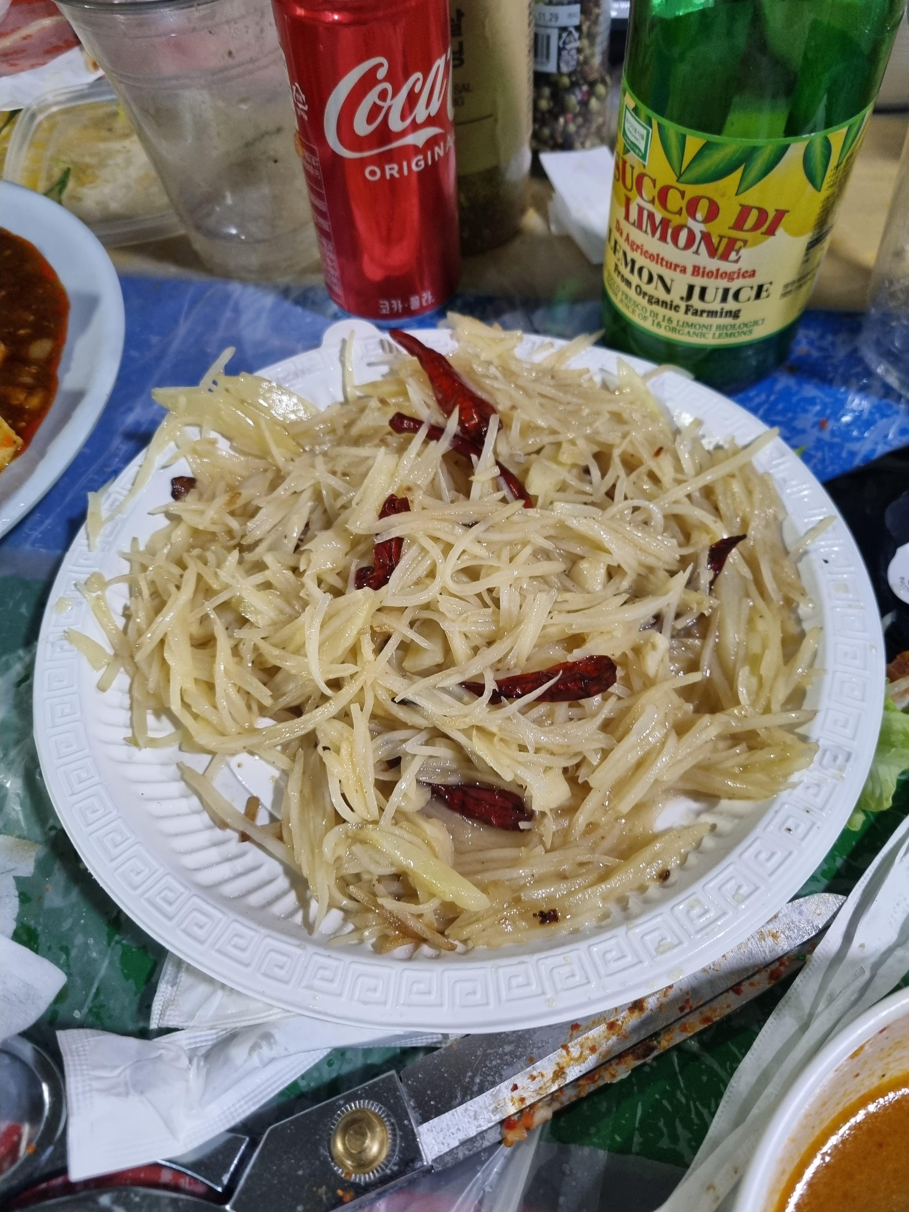 마파두부&amp;#44; 감자채볶음