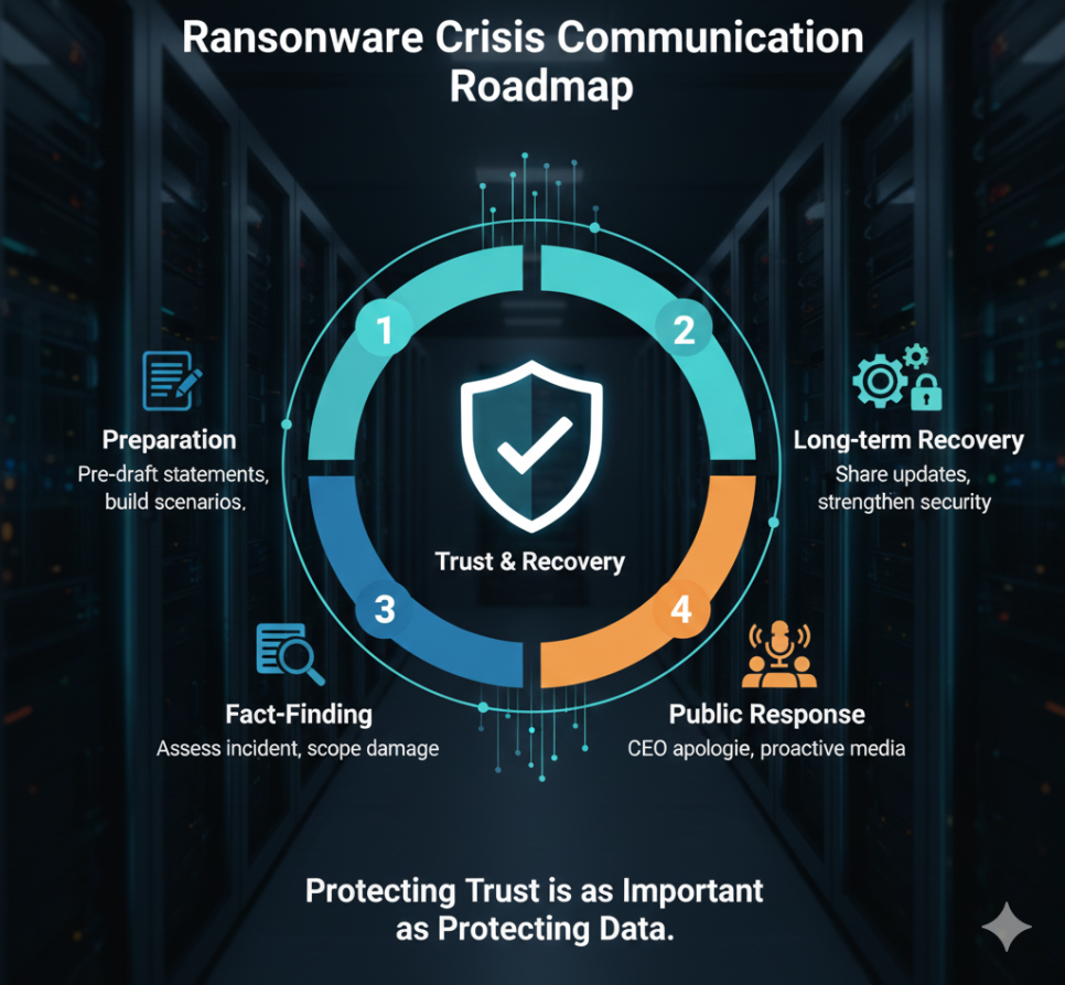 랜섬웨어 위기관리 커뮤니케이션 로드맵