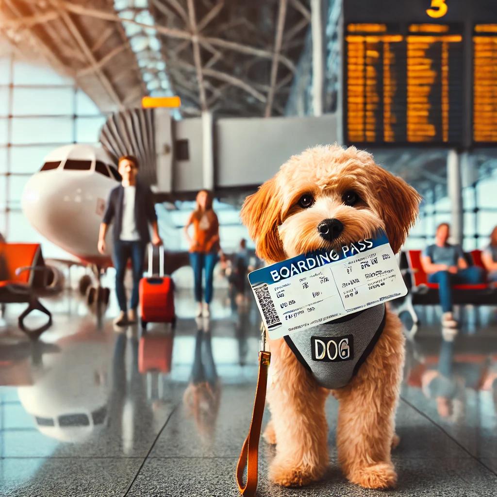반려견 비행기 탑승권