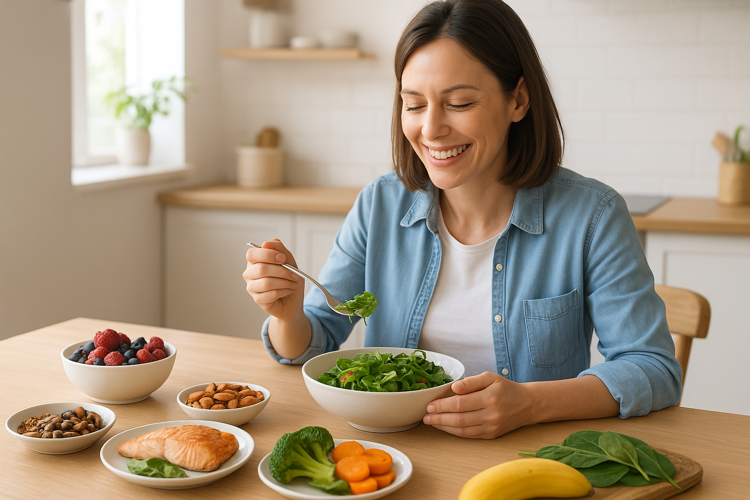 집중력 강화 식단 이미지