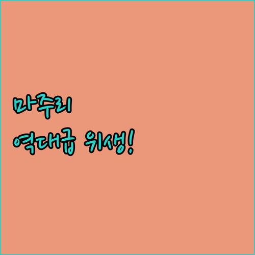 직접 다녀온 투숙객이 극찬한 위생 만..