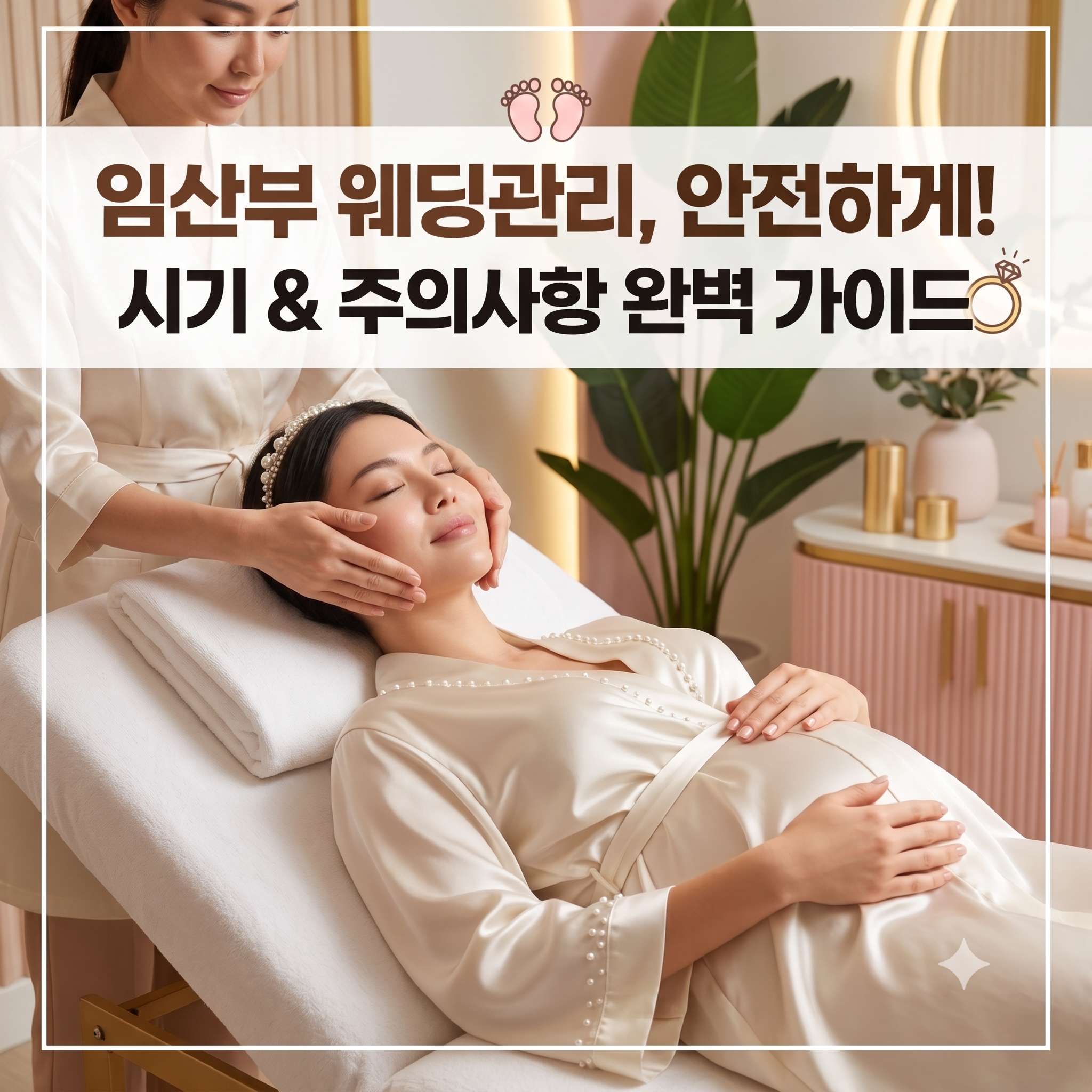 임신 초기 신부관리 가능 여부와 임산부 웨딩관리 시기 및 주의사항 안내 썸네일