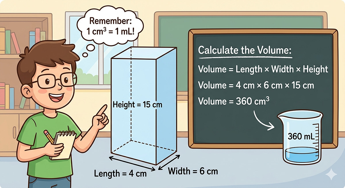 1 cm3 = 1 mL 관계식