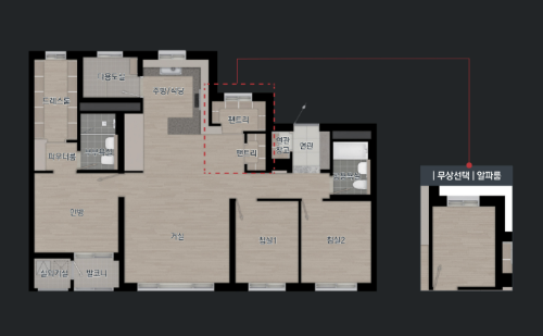 광명 센트럴 아이파크 평면도