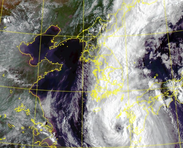 태풍 카눈 실시간 위치 피해