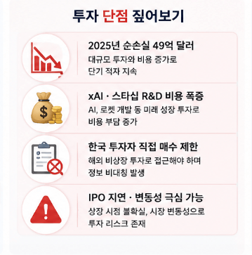 투자 단점 한눈에 보기