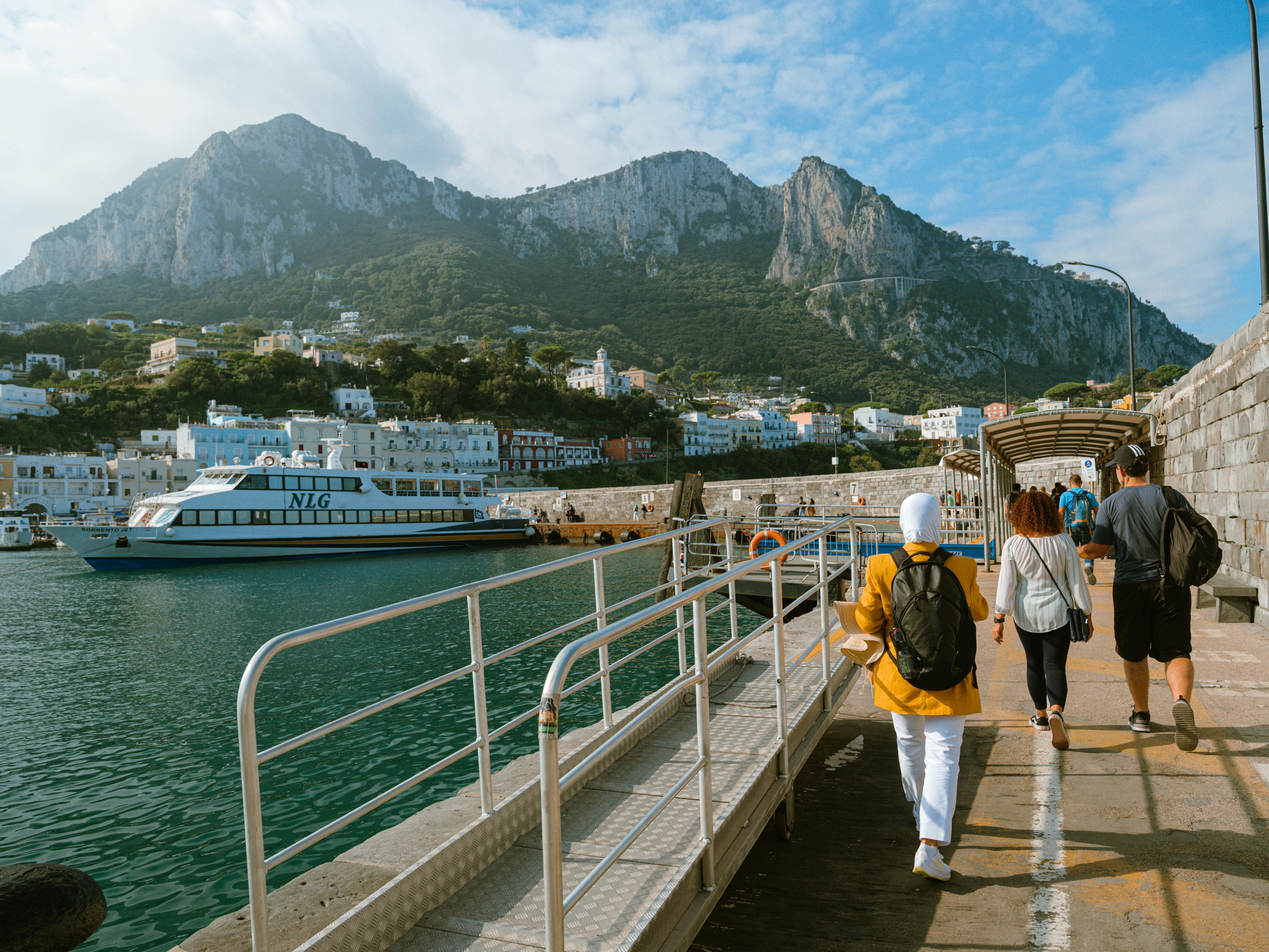 카프리-아말피해변