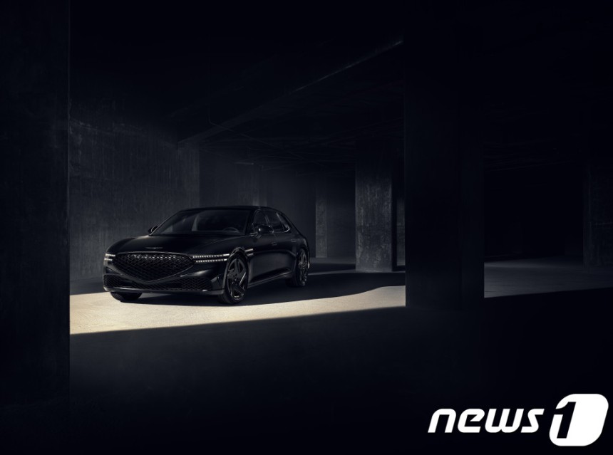 제네시스 G90 블랙