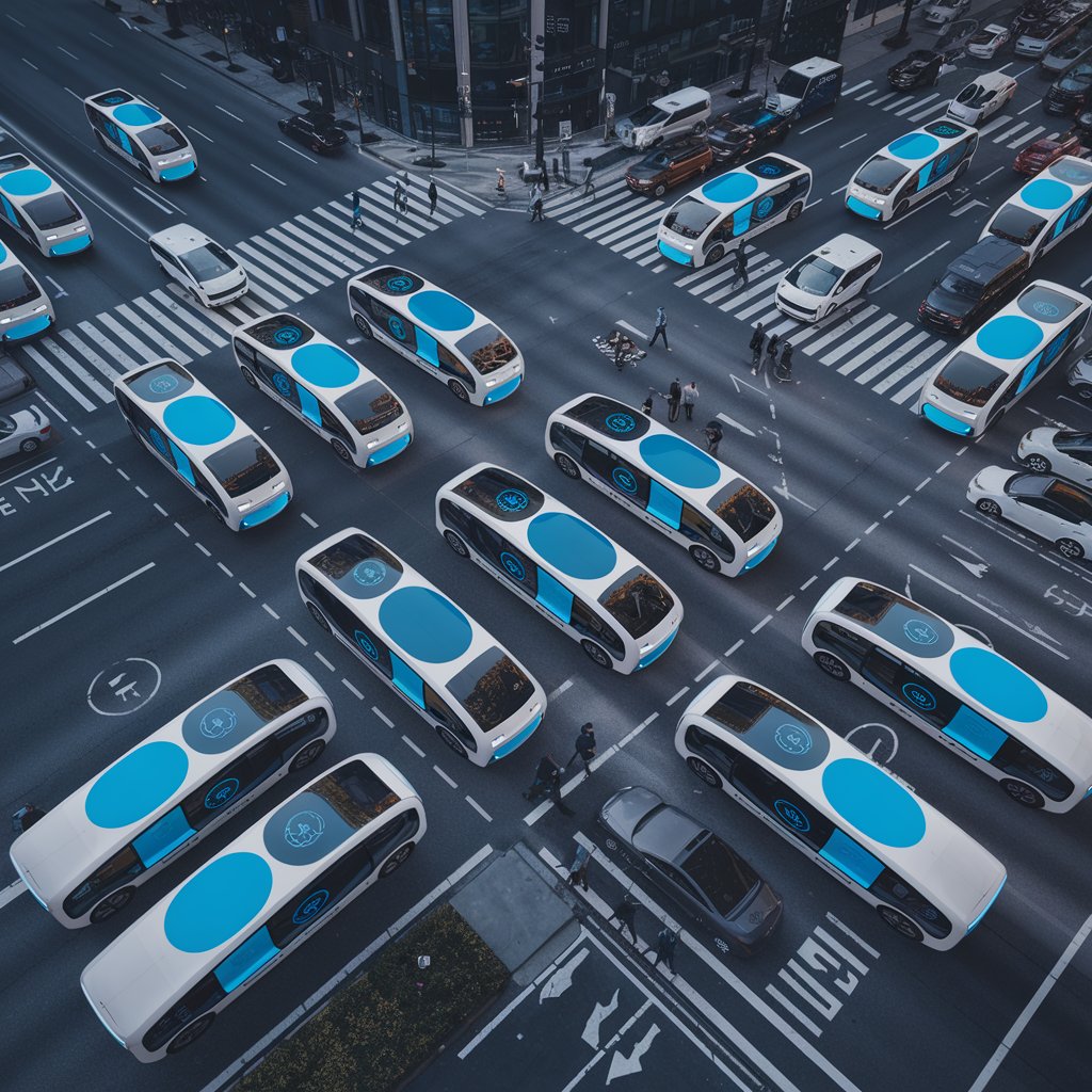 자율주행 자동차가 현실화된 미래