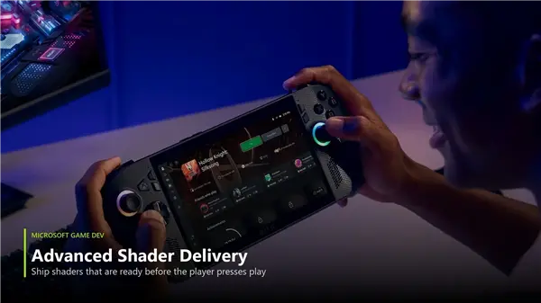 Windows 11 Advanced Shader Delivery ASD 셰이더 컴파일 로딩시간 비교