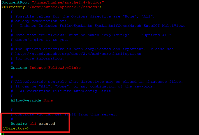 디렉토리 접근권한