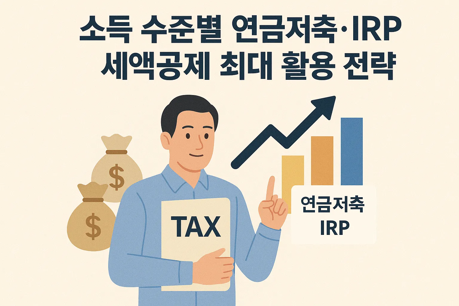 소득 수준별 연금저축·IRP 세액공제 최대 활용 전략