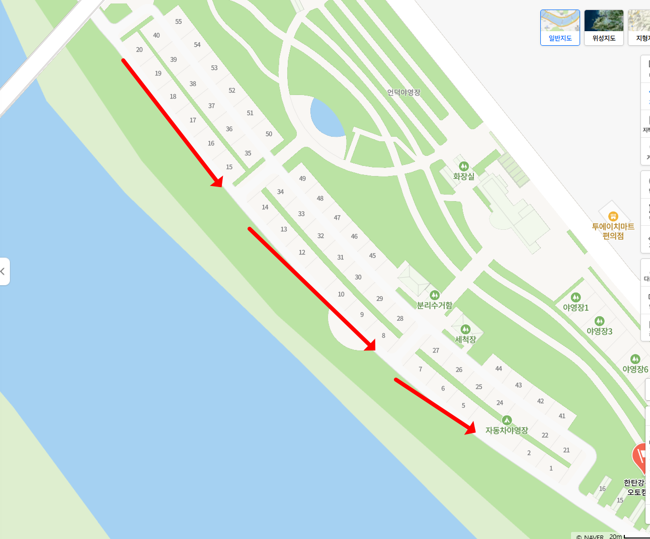 한탄강오토캠핑장명당