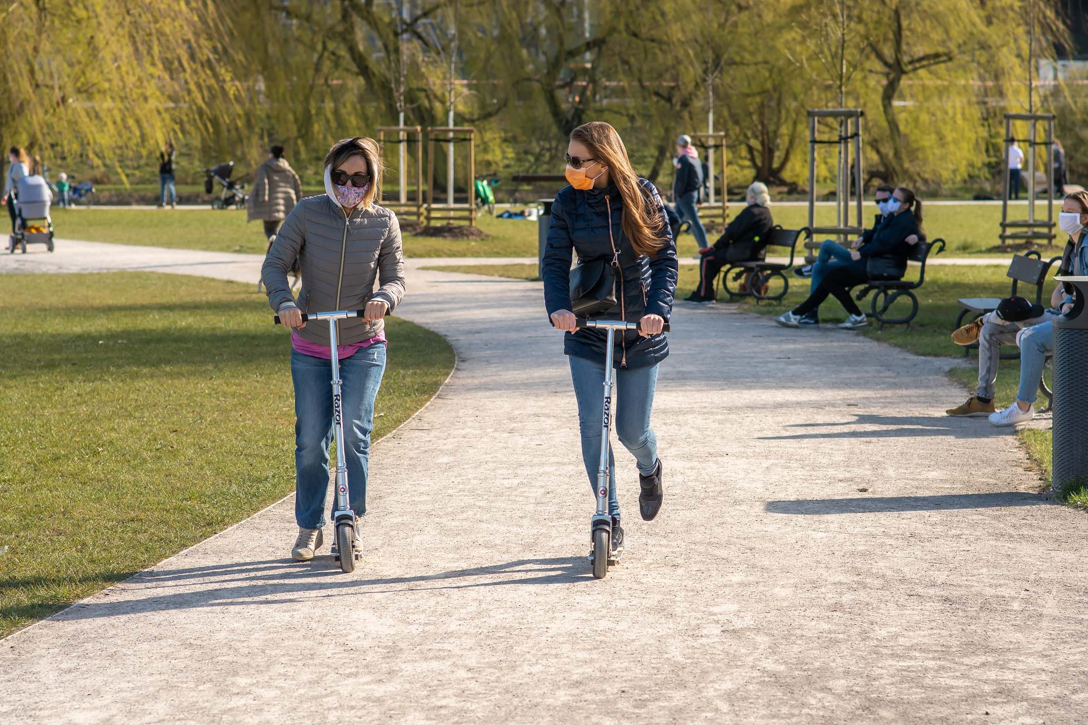 도시 환경 내 공기 중 미세플라스틱 섬유 흡입