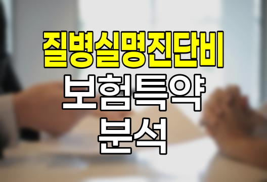 흥국화재 질병실명진단비 보험, 특약 분석과 가입 고려사항