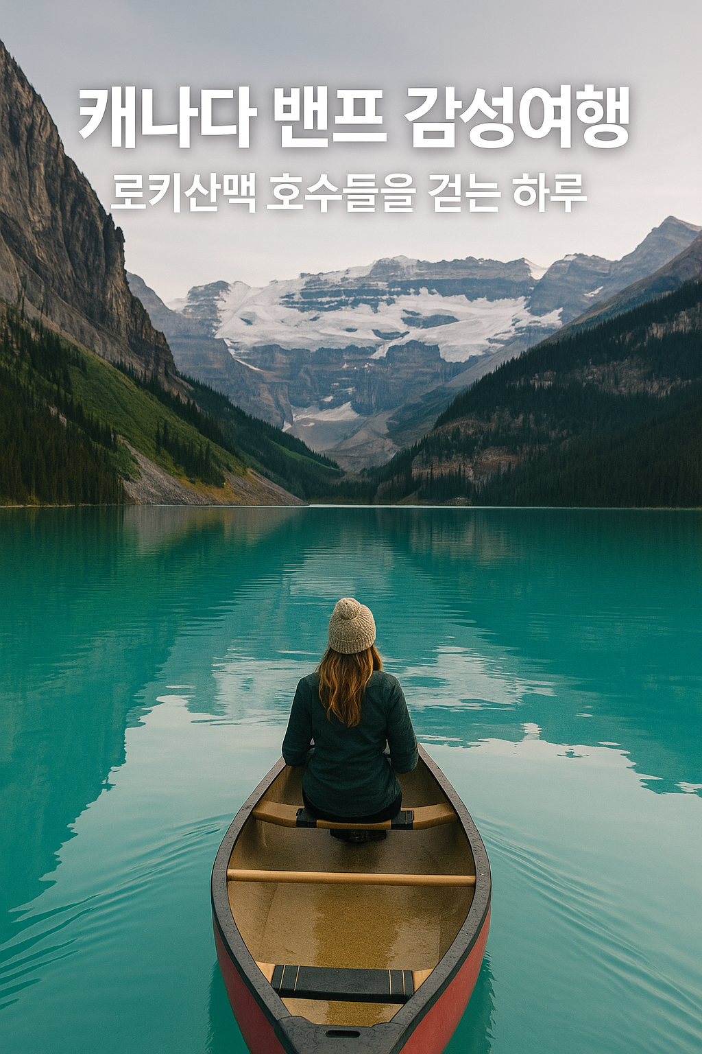 캐나다 밴프 감성여행 — 로키산맥 호수들을 걷는 하루
