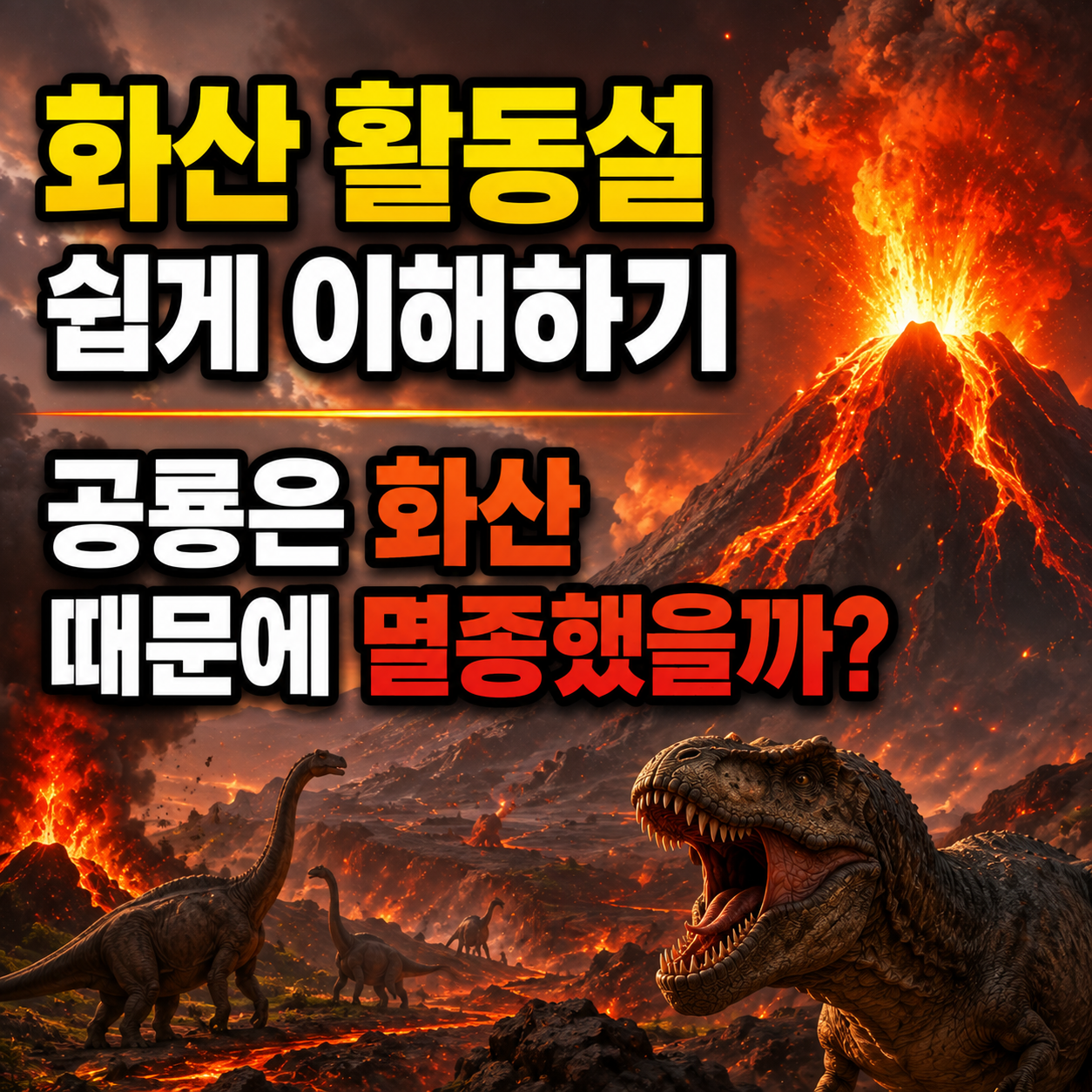 화산 활동설