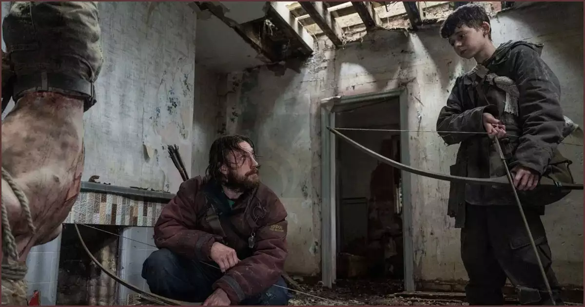 두렵지만, 아버지로부터 본토 사냥에 대해 배우는 스파이크