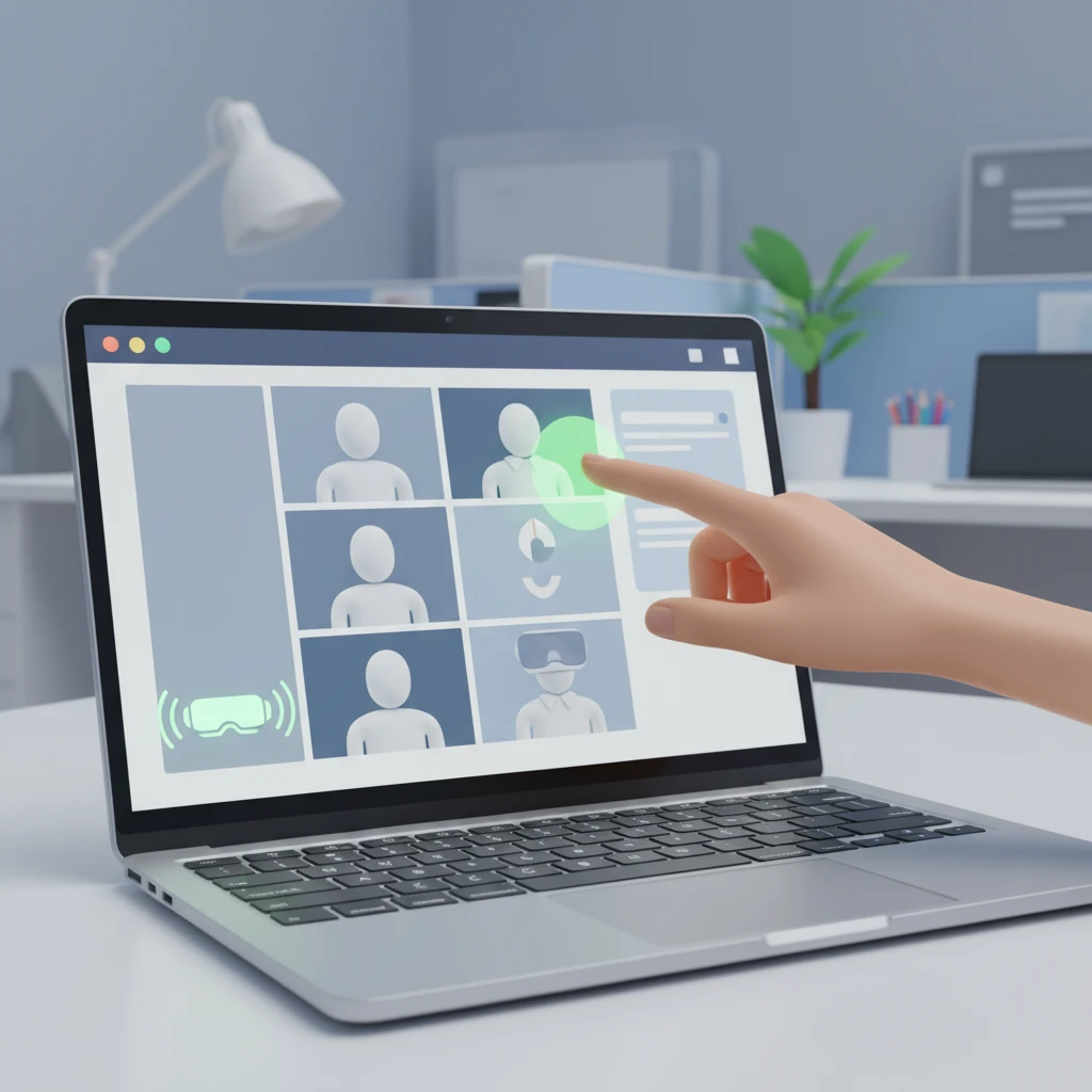 줌 배경 소음 억제 및 마이크 볼륨 ..