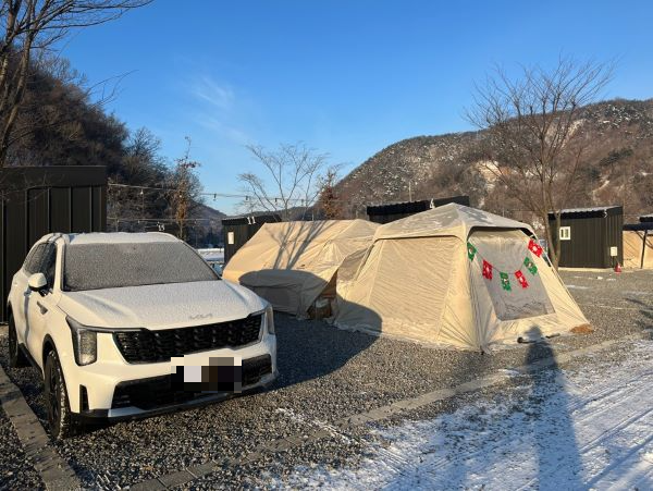제이제이오토캠핑장 주차