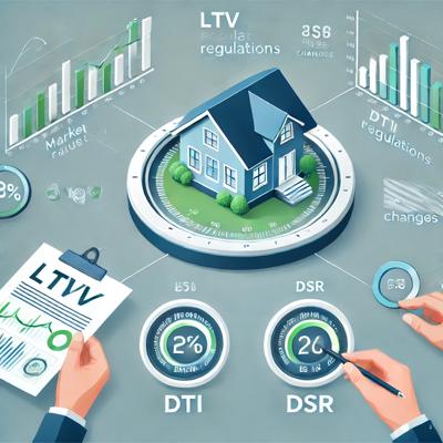 부동산 대출규제 완벽 가이드: LTV, DTI, DSR 비교 및 최신 동향