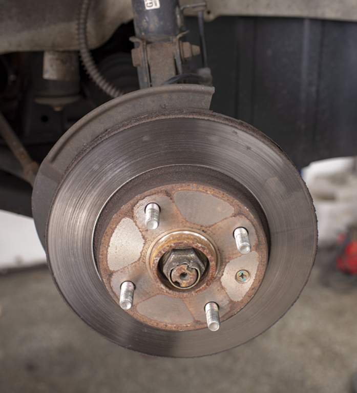 브레이크 디스크 녹