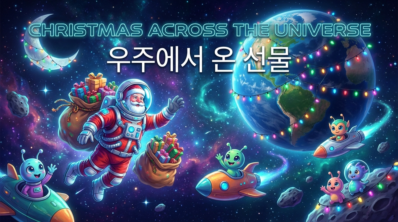 우주 산타의 특별 배달