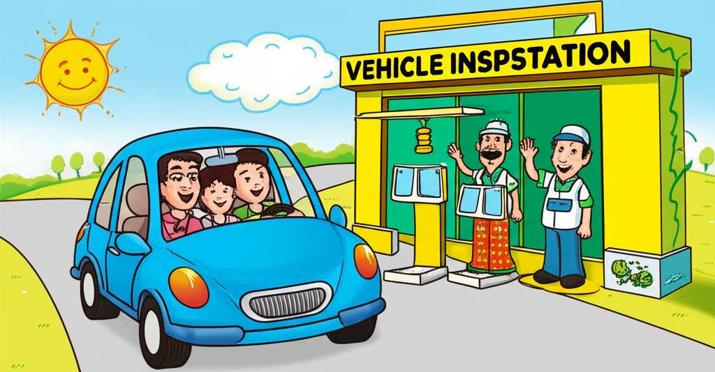 자동차 정기검사 완벽하게: 준비물, ..