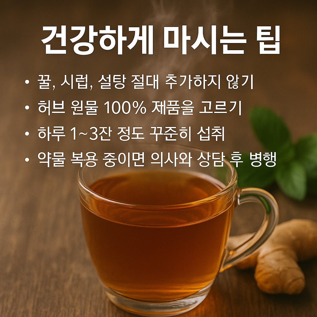 차건강하게마시는팁