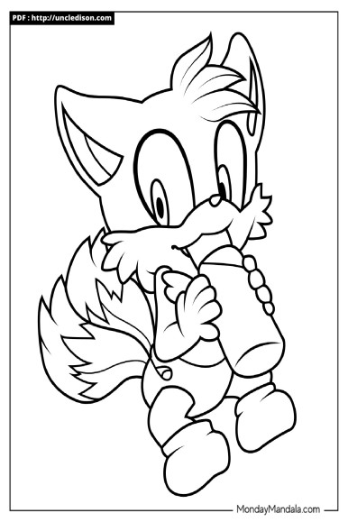 슈퍼소닉 색칠공부 도안