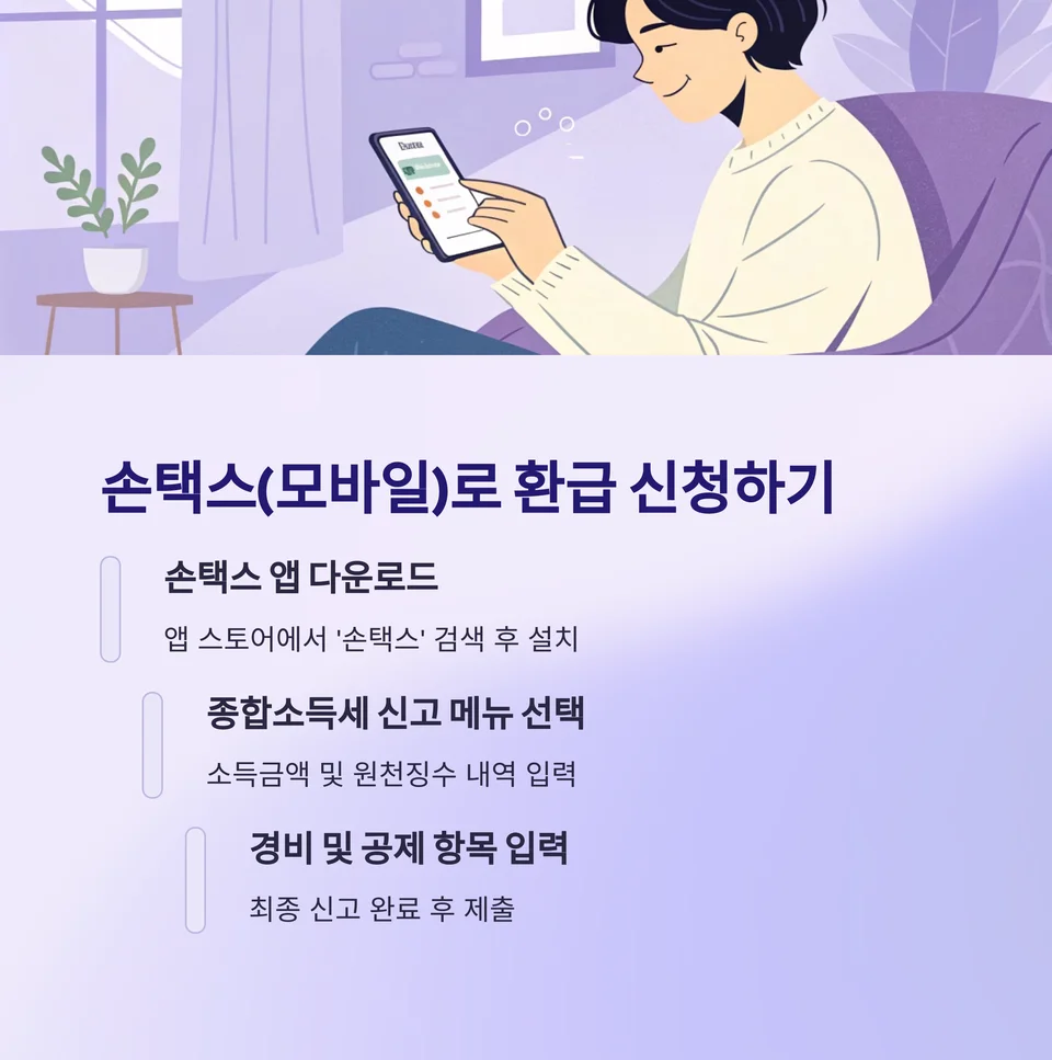 3.3% 환급받기 손택스-사진