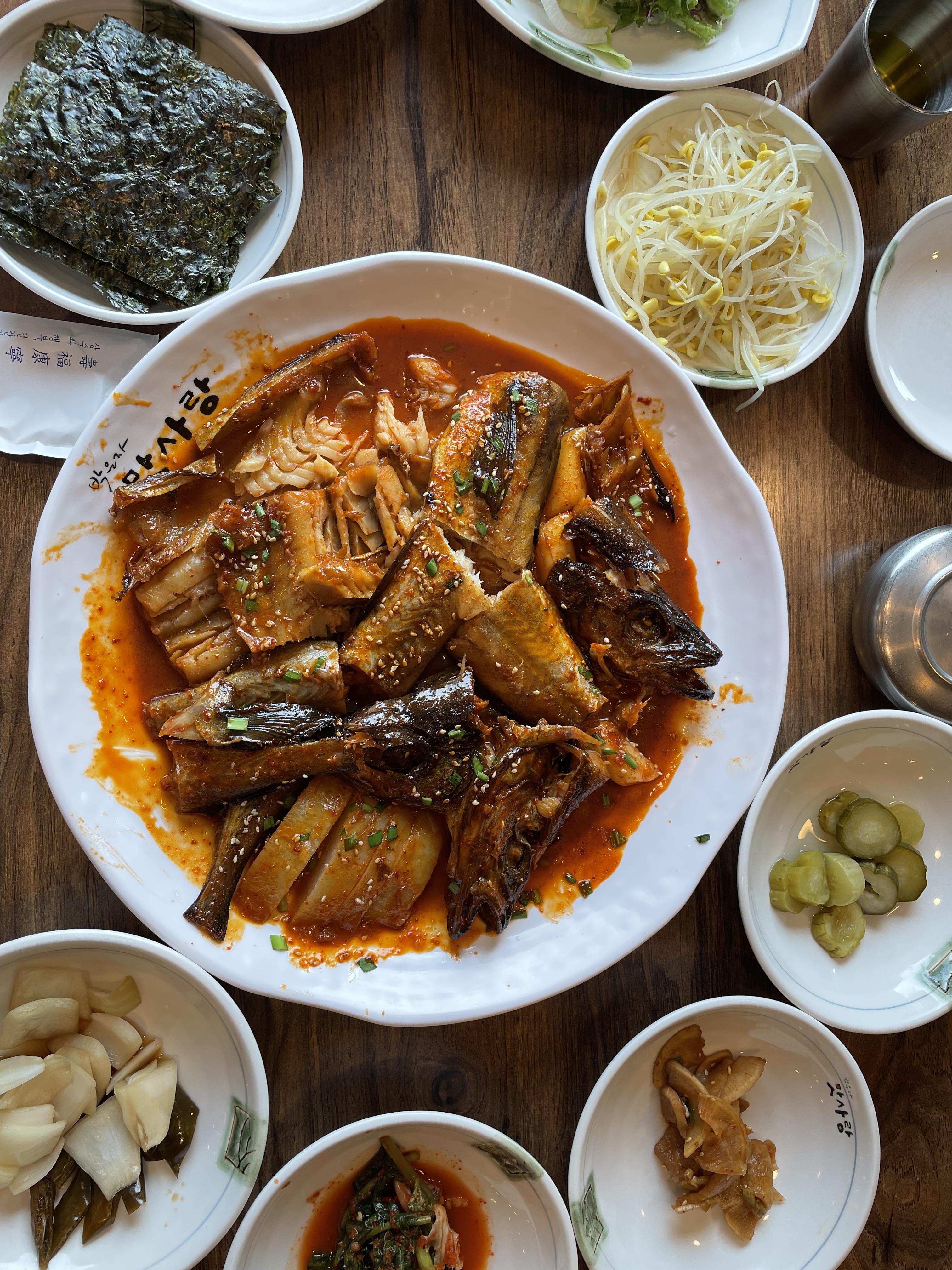 분당유황오리진흙구이 코다리조림