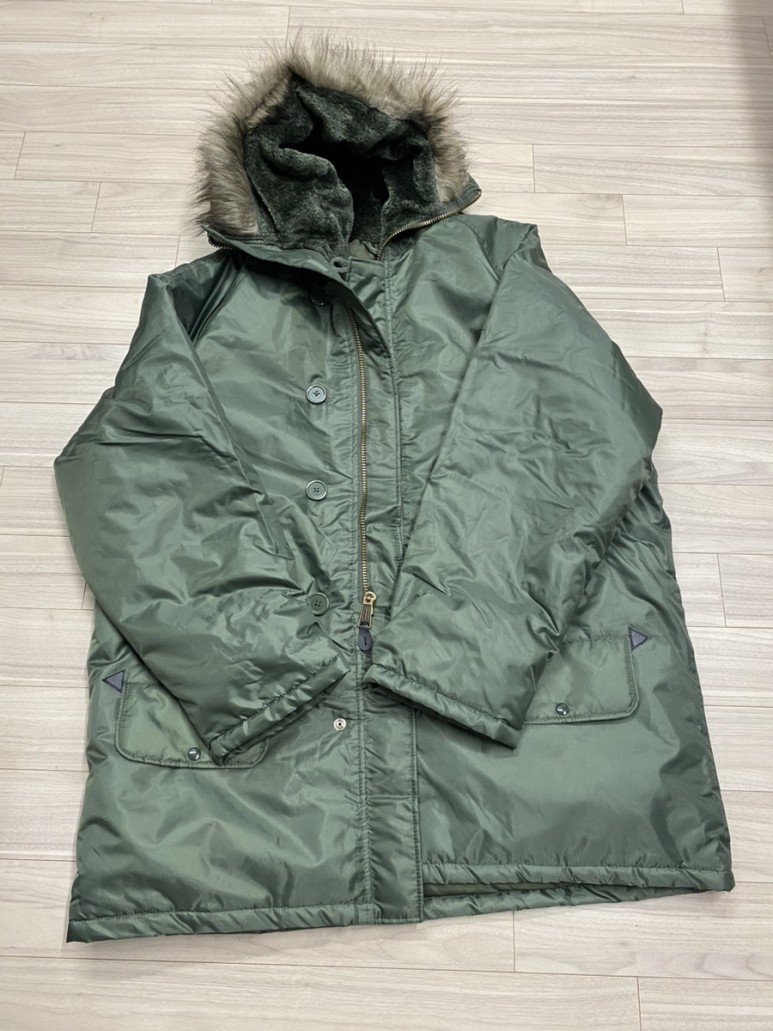 로스코 ROTHCO N-3B 패딩 스노클 파카 (세이지 그린)