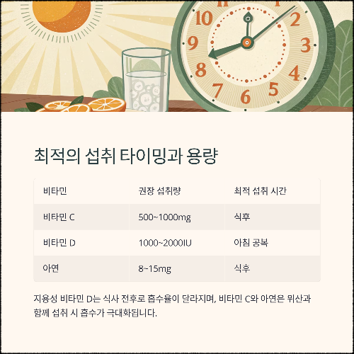 면역력 높이는 최강 비타민 조합, 과학이 증명한 진실