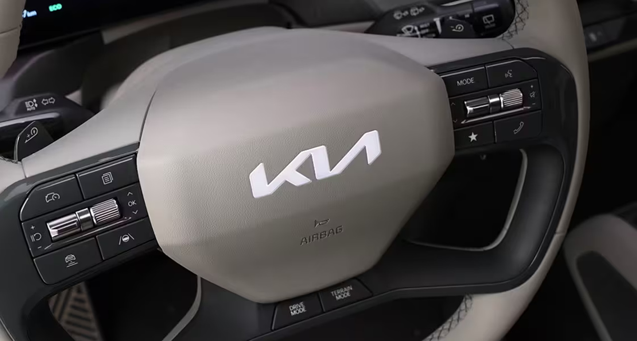 기아 EV9 내부디자인