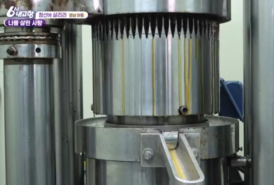 하동 산초 기름 압출