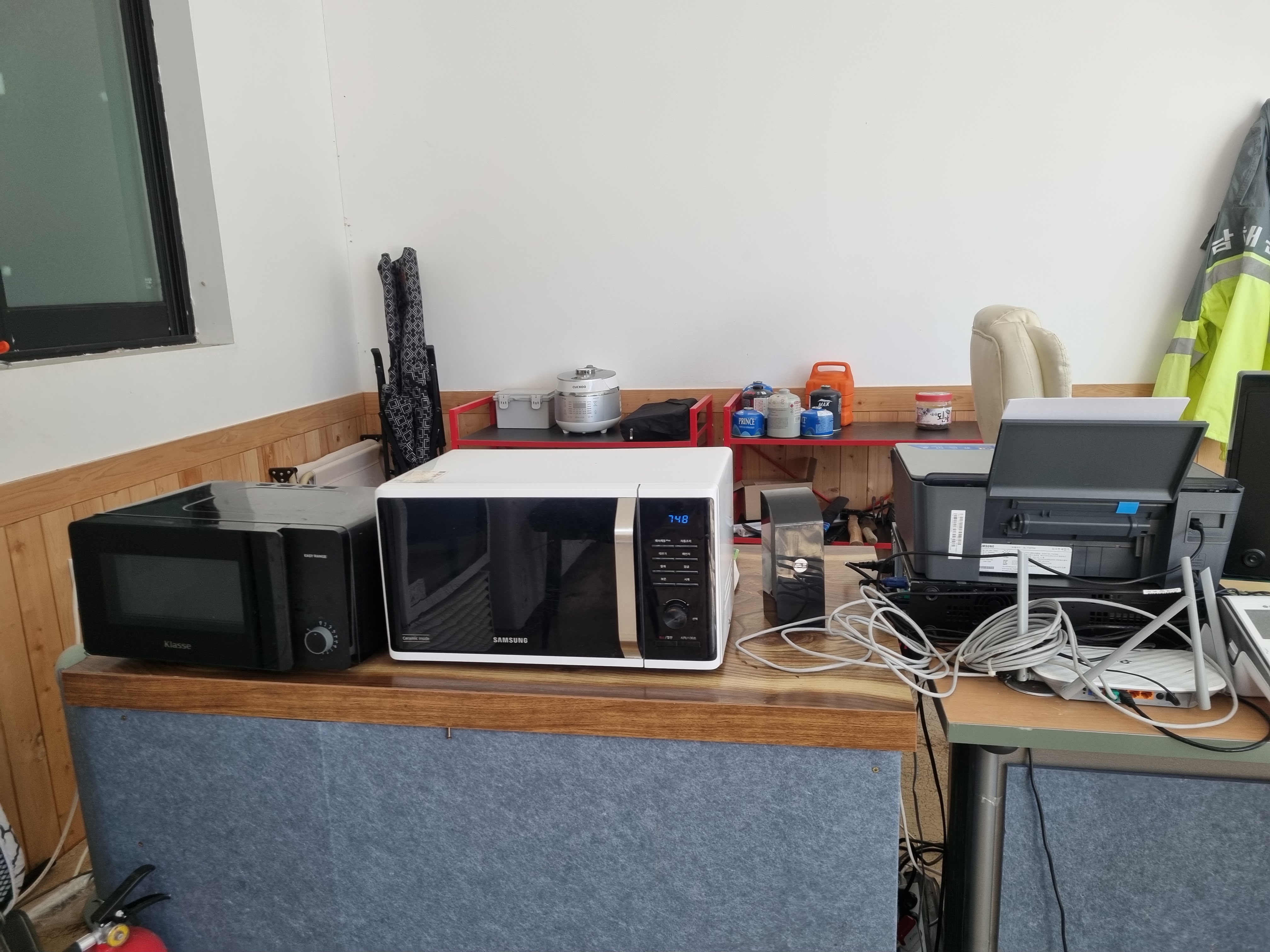 시간과 바깥 캠핑장