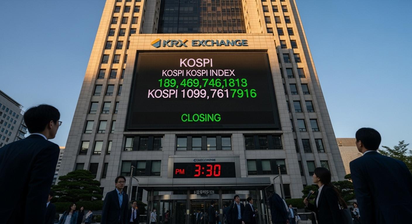 코스피 장마감 시간