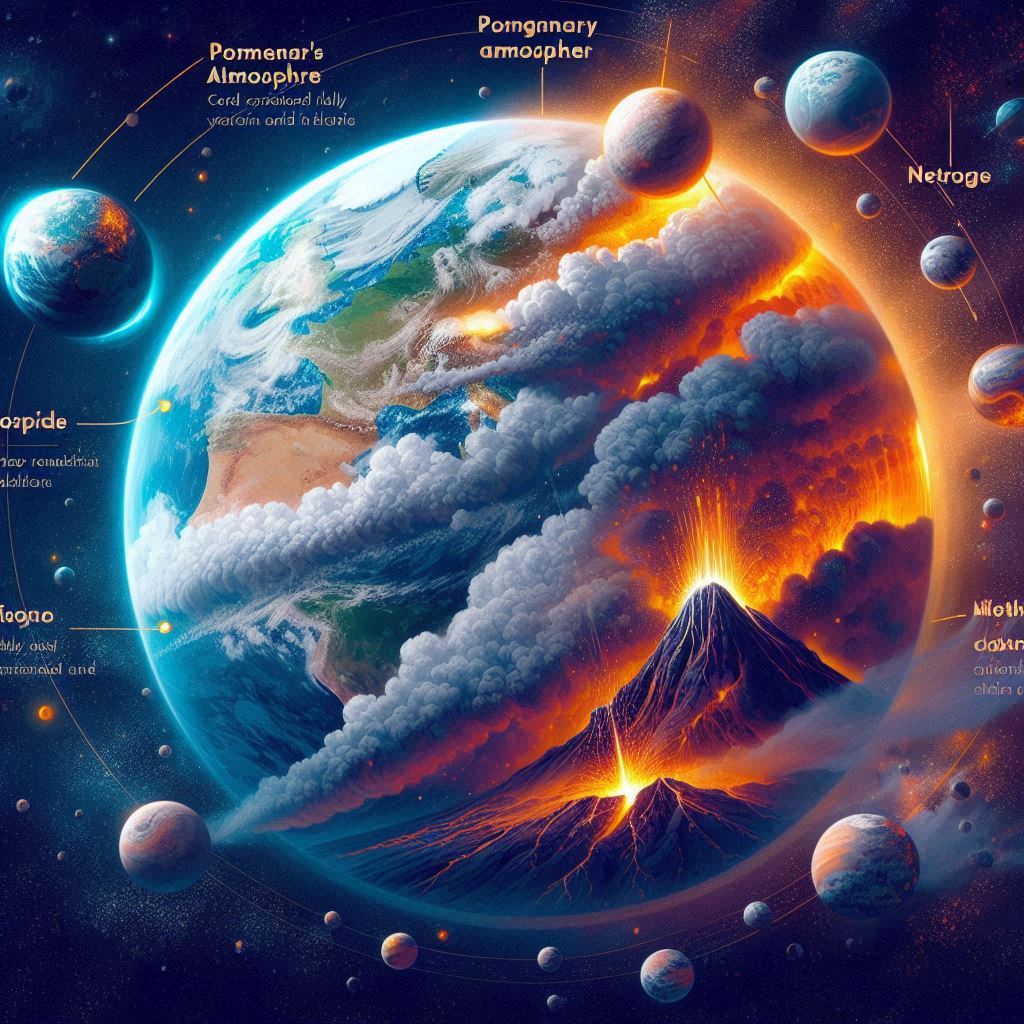 행성 대기의 변화