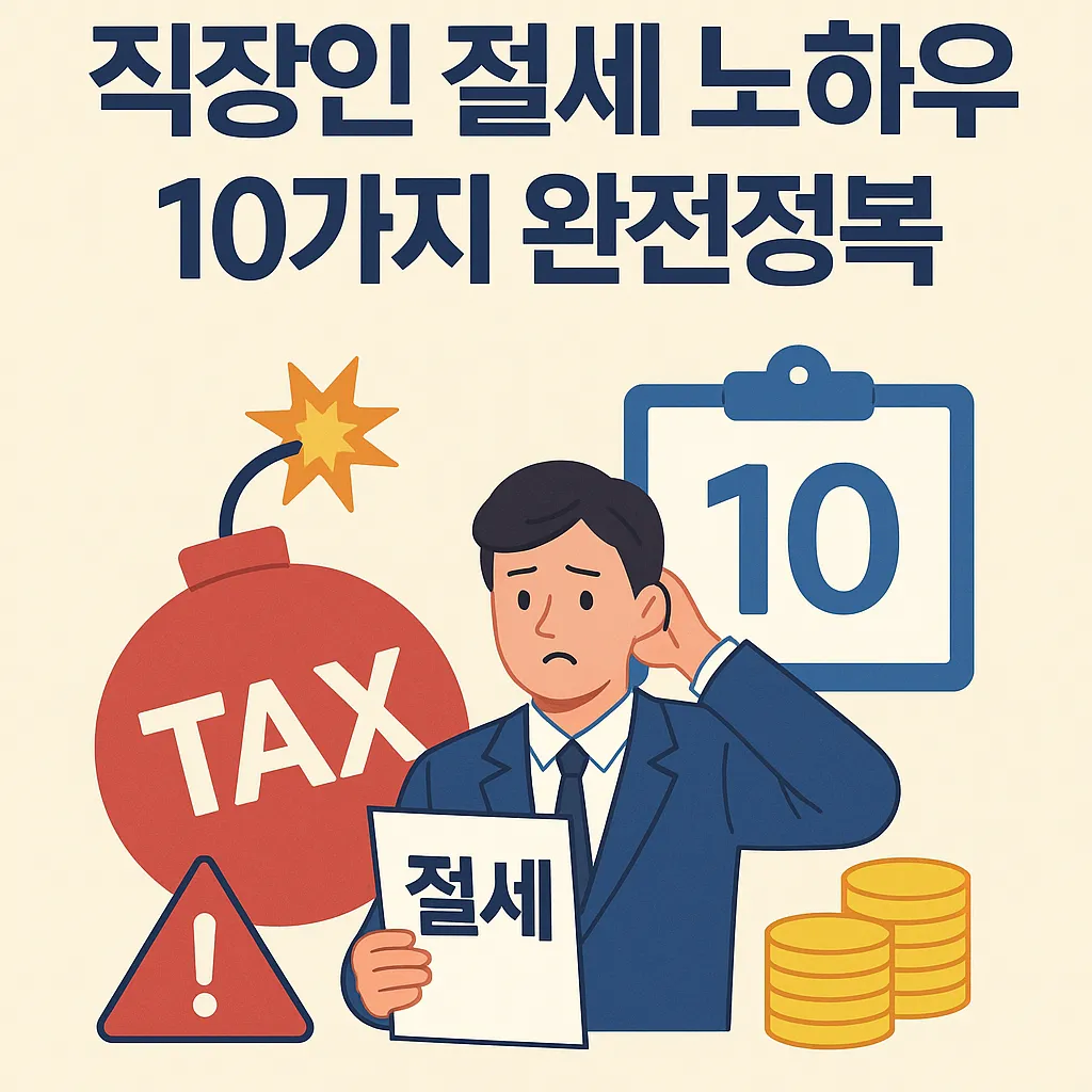 직장인 절세 노하우 10가지