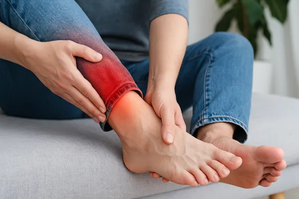 다리 저림과 혈액순환 사진