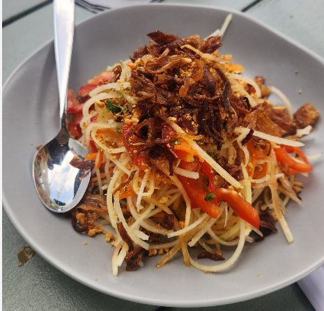 파파야 샐러드 이미지