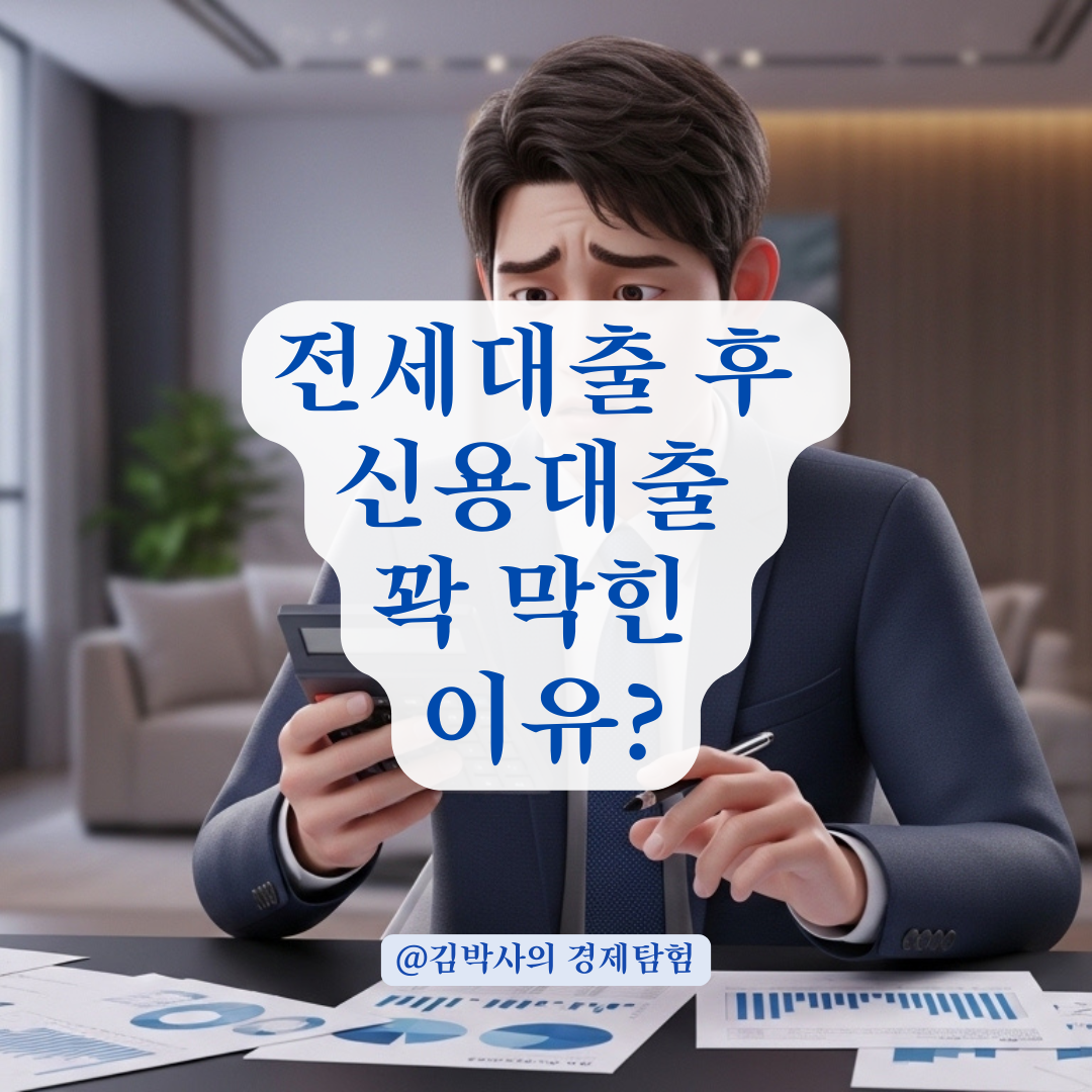 청년버팀목전세대출 후 신용대출 한도 제한 이유와 해결책 정리!