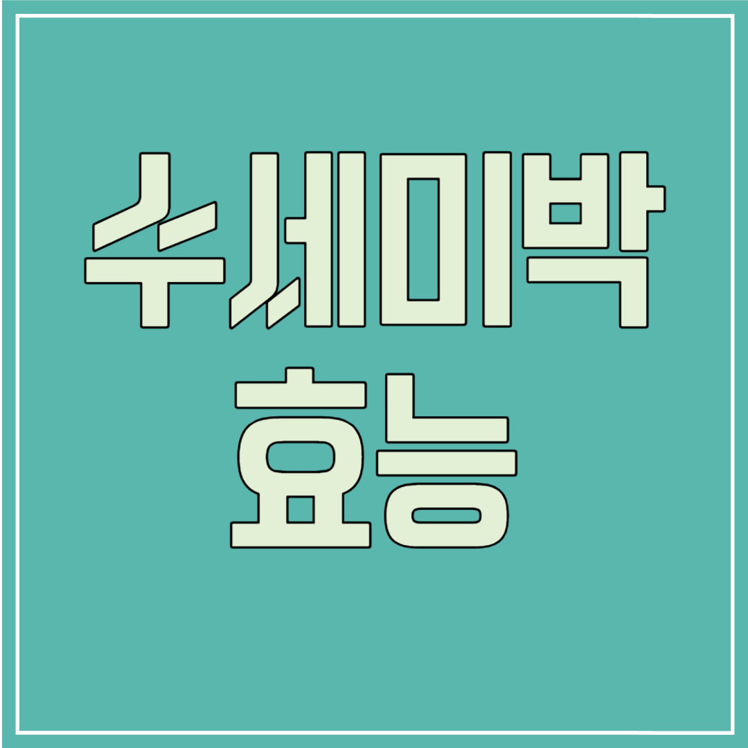 수세미박 효능 및 부작용