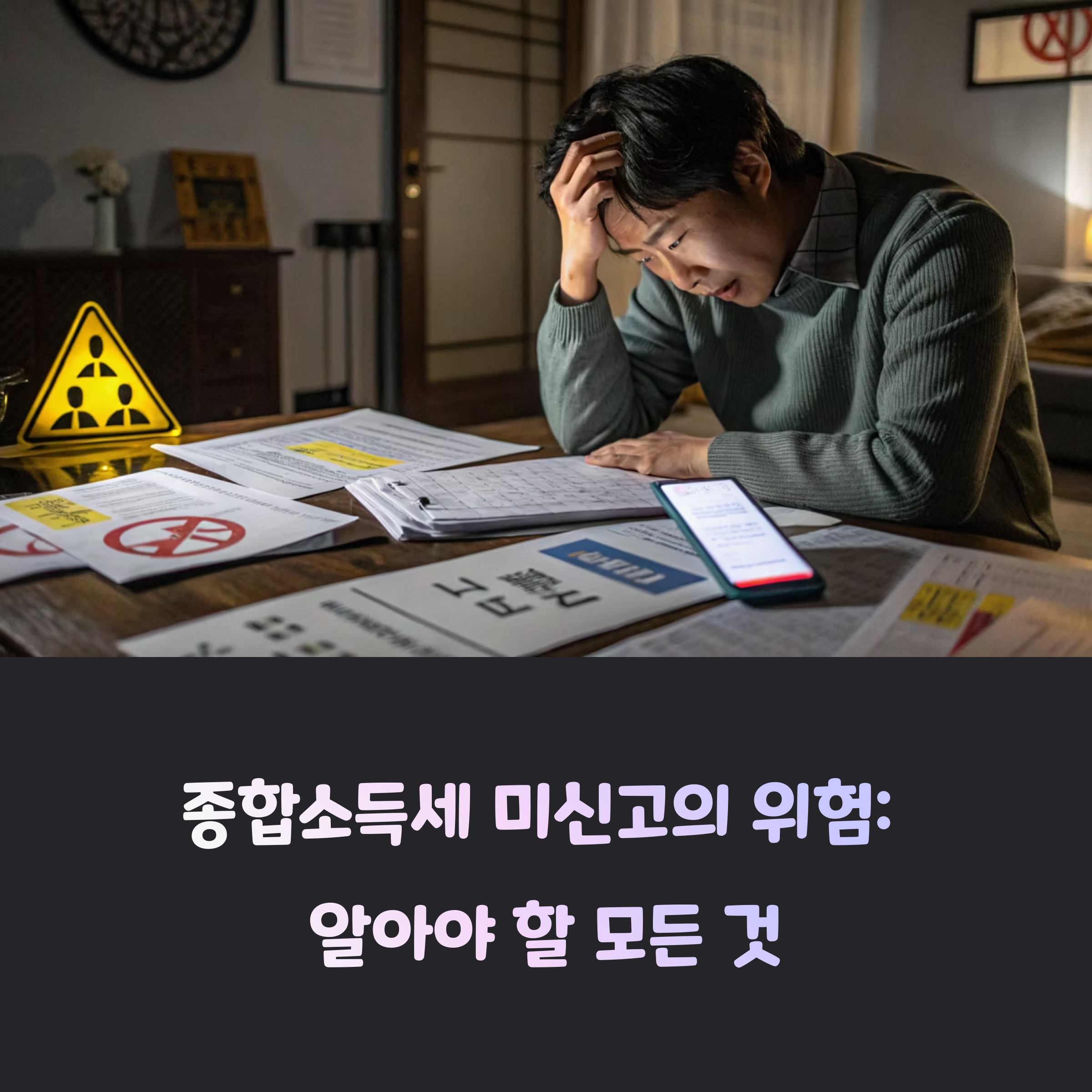 종합소득세 미신고 시 벌금은? 꼭 알아야 할 대처법