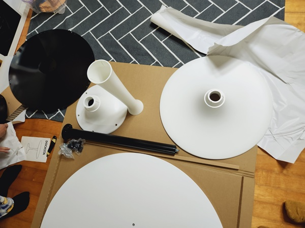 이케아 원형테이블 독스타 조립 사용 후기